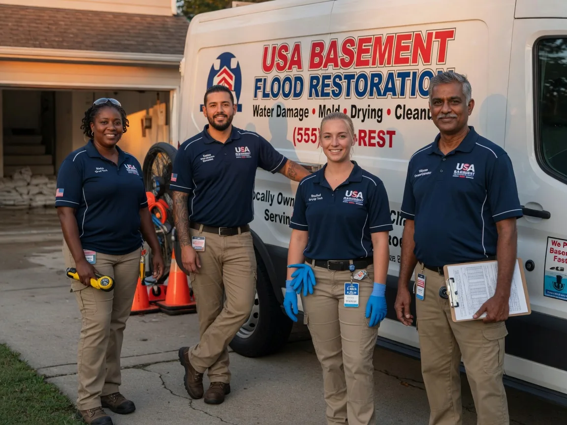 Basement Flood Cleanup company in Enon, OH